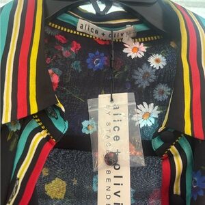 Alice + Olivia Multicolor Floral Dress